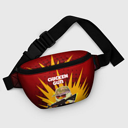 Поясная сумка Chicken Gun - спецназ, цвет: 3D-принт — фото 2