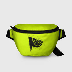 Поясная сумка Fresh lime, цвет: 3D-принт