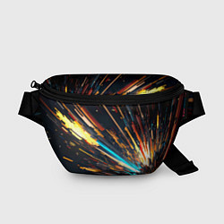 Поясная сумка Кубический взрыв, цвет: 3D-принт