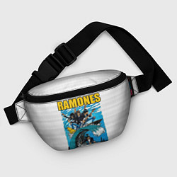 Поясная сумка Ramones rock away beach, цвет: 3D-принт — фото 2