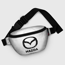 Поясная сумка Mazda с потертостями на светлом фоне, цвет: 3D-принт — фото 2