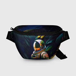 Поясная сумка Космонавт в зарослях, цвет: 3D-принт