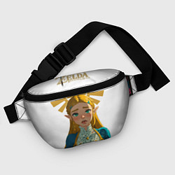 Поясная сумка The legend of Zelda - ahegao, цвет: 3D-принт — фото 2