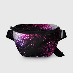 Поясная сумка Неоновые звезды - neon, цвет: 3D-принт