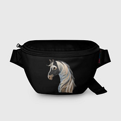 Поясная сумка Вышивка Лошадь, цвет: 3D-принт
