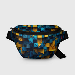 Поясная сумка Объёмная геометрия, цвет: 3D-принт