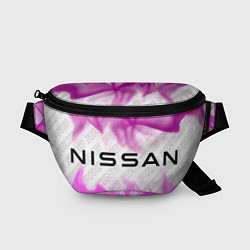 Поясная сумка Nissan pro racing: надпись и символ, цвет: 3D-принт
