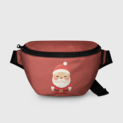 Поясная сумка Санта Клаус: арт нейросети, цвет: 3D-принт
