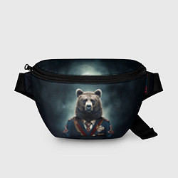 Поясная сумка Русский медведь от нейросети, цвет: 3D-принт