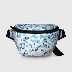 Поясная сумка Mood blue, цвет: 3D-принт