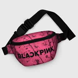 Поясная сумка Логотип Blackpink, цвет: 3D-принт — фото 2
