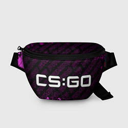 Поясная сумка Counter Strike pro gaming: надпись и символ, цвет: 3D-принт