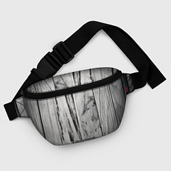 Поясная сумка Grey wood, цвет: 3D-принт — фото 2