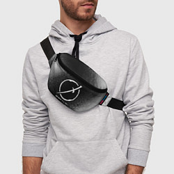 Поясная сумка Akame ga Kill glitch на темном фоне, цвет: 3D-принт — фото 2