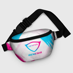 Поясная сумка Genesis neon gradient style, цвет: 3D-принт — фото 2