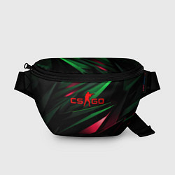 Поясная сумка CS GO green red, цвет: 3D-принт