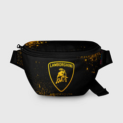 Поясная сумка Lamborghini - gold gradient, цвет: 3D-принт