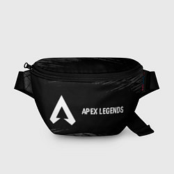 Поясная сумка Apex Legends glitch на темном фоне: надпись и симв, цвет: 3D-принт