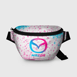 Поясная сумка Mazda neon gradient style, цвет: 3D-принт
