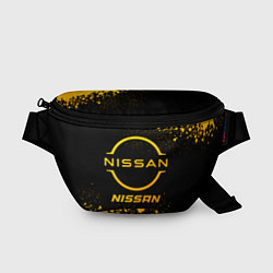 Поясная сумка Nissan - gold gradient, цвет: 3D-принт