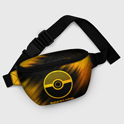 Поясная сумка Pokemon - gold gradient, цвет: 3D-принт — фото 2