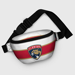 Поясная сумка Florida panthers - uniform - hockey, цвет: 3D-принт — фото 2