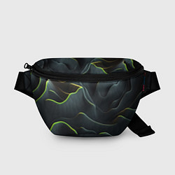 Поясная сумка Рельефная текстура, цвет: 3D-принт