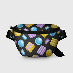 Поясная сумка Жевательная резинка, цвет: 3D-принт