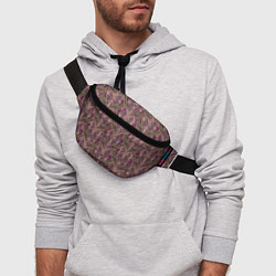 Поясная сумка Сокол в стиле модерн - паттерн, цвет: 3D-принт — фото 2