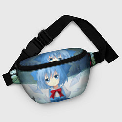 Поясная сумка Touhou Project Cirno Тируно 9, цвет: 3D-принт — фото 2