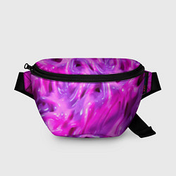 Поясная сумка Розовая слизь, цвет: 3D-принт