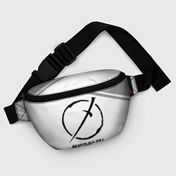 Поясная сумка Akame ga Kill glitch на светлом фоне, цвет: 3D-принт — фото 2