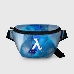 Поясная сумка Half life blue storm, цвет: 3D-принт