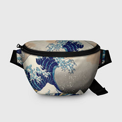 Поясная сумка Великая волна от Канагава, цвет: 3D-принт