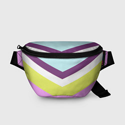 Поясная сумка Спортивный цвет семидесятых, цвет: 3D-принт