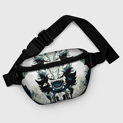 Поясная сумка Король драконов с узорами, цвет: 3D-принт — фото 2