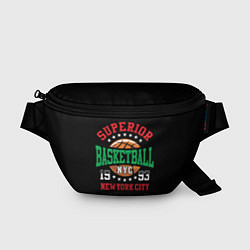 Поясная сумка Superior basketball, цвет: 3D-принт
