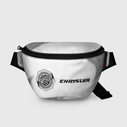 Поясная сумка Chrysler speed на светлом фоне со следами шин по-г, цвет: 3D-принт