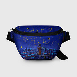 Поясная сумка Юный астроном, цвет: 3D-принт