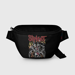 Поясная сумка Slipknot - злодей, цвет: 3D-принт