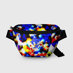 Поясная сумка Sonic colors, цвет: 3D-принт