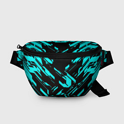 Поясная сумка Айзек стиль неоновый броня, цвет: 3D-принт