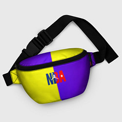 Поясная сумка NBA sport полосы, цвет: 3D-принт — фото 2