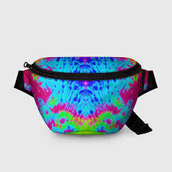 Поясная сумка Tie-Dye abstraction, цвет: 3D-принт