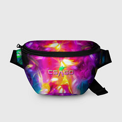 Поясная сумка Counter Strike - neon, цвет: 3D-принт