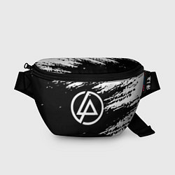 Поясная сумка Linkin Park - black and white, цвет: 3D-принт