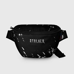 Поясная сумка Stalker искры белые, цвет: 3D-принт