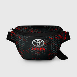 Поясная сумка Toyota краски броня, цвет: 3D-принт