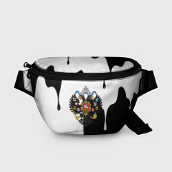 Поясная сумка Герб РФ краски имперский, цвет: 3D-принт