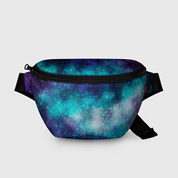 Поясная сумка Космические туманности, цвет: 3D-принт